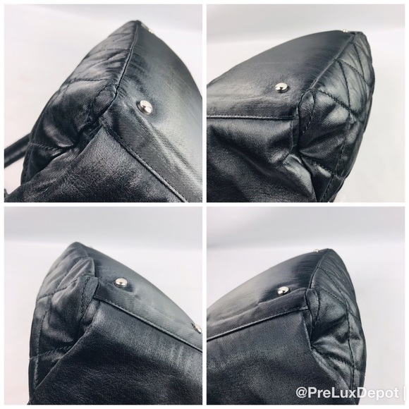 Authentic Chanel Shine Fabric Material Hobo Bag - Picture 5 of 8